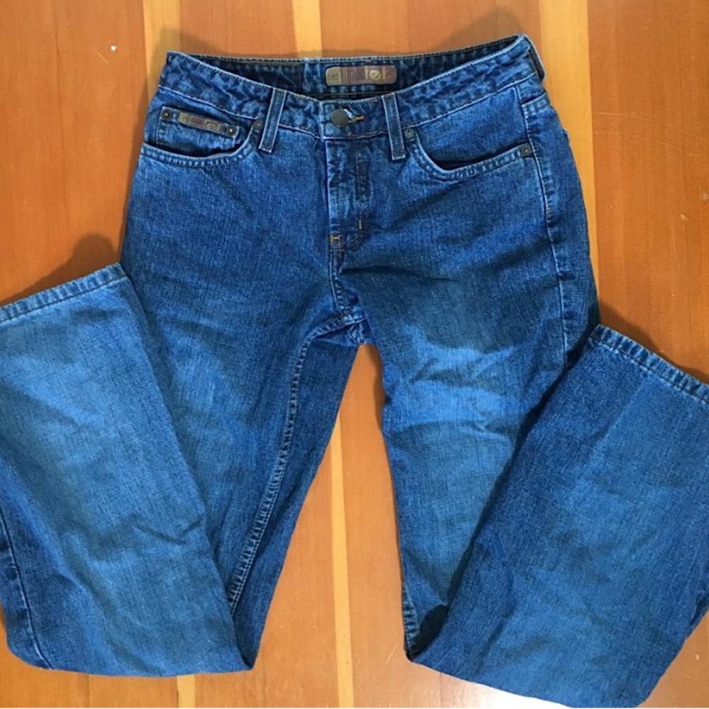 lei low waisted flare jeans